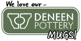 green_deneen.love.link Deneen Pottery logo