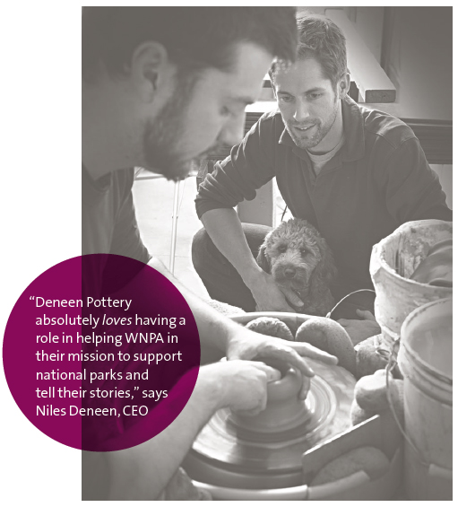 photo of Niles Deneen and his potters