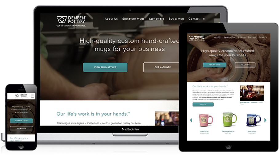 picture of our website