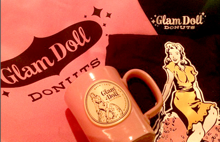 glam donut mug