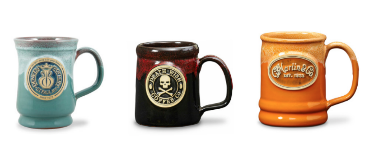 Deneen Pottery mugs 