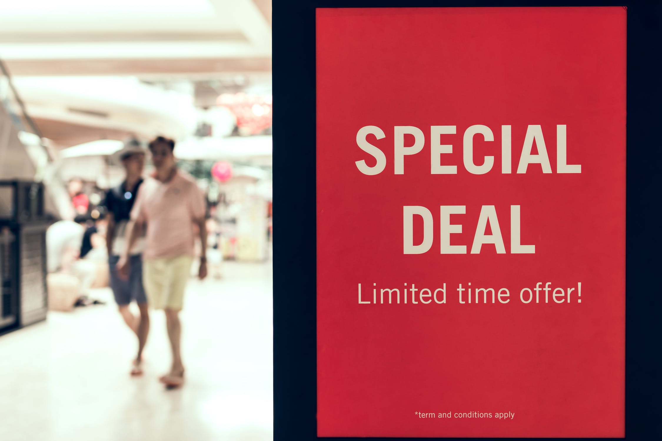 using promotions and discounts to sell in the offseason