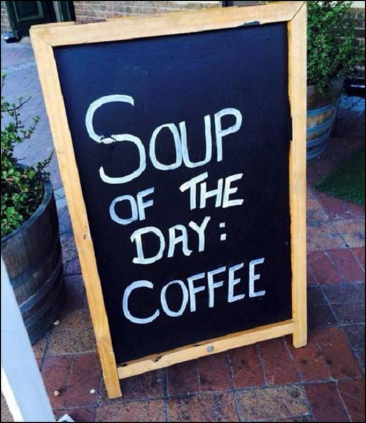 Coffee sign meme 