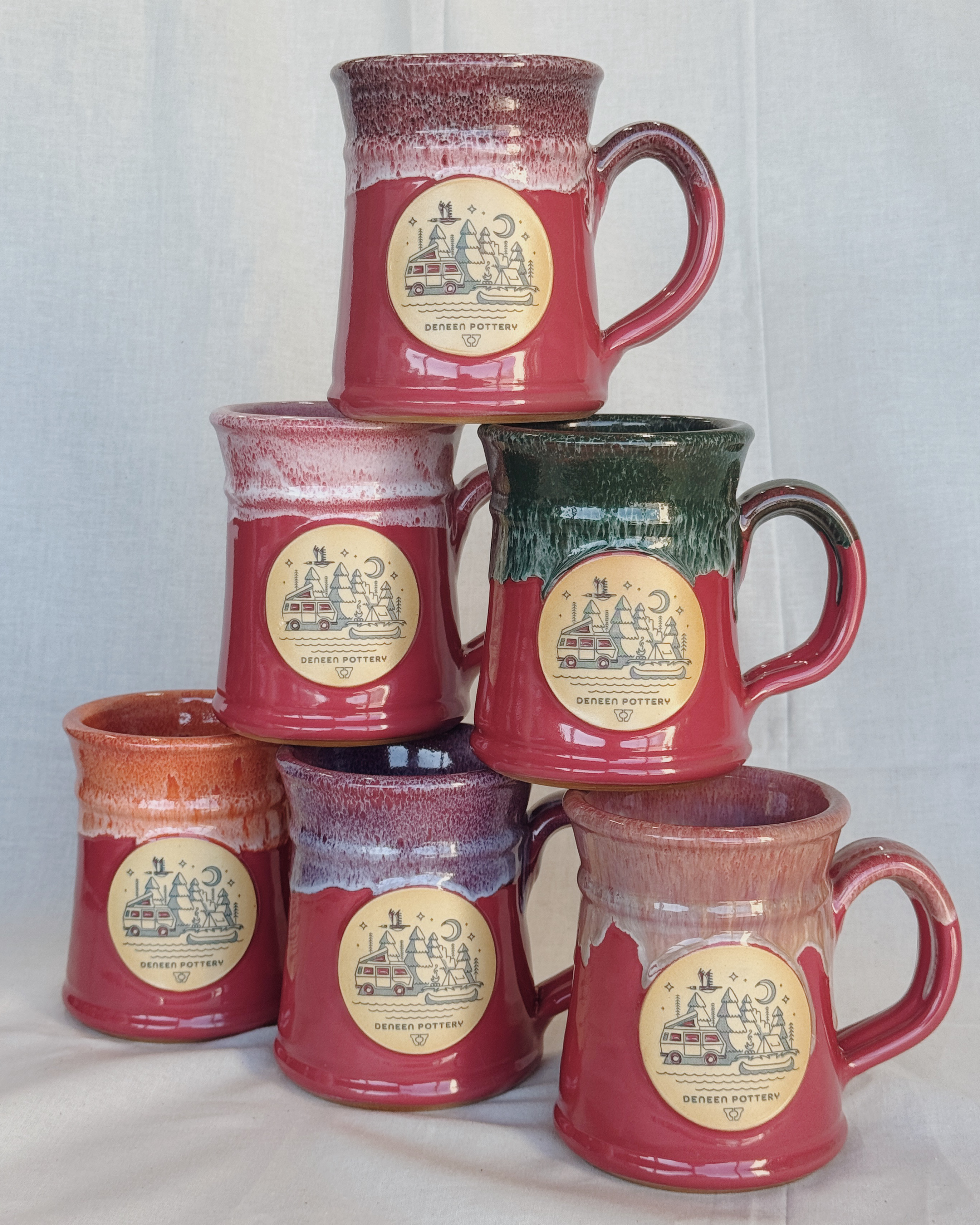 collection of cosmo mugs 
